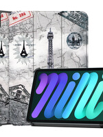 LUQ LUQ iPad Mini 6 Hoesje - Eiffeltoren