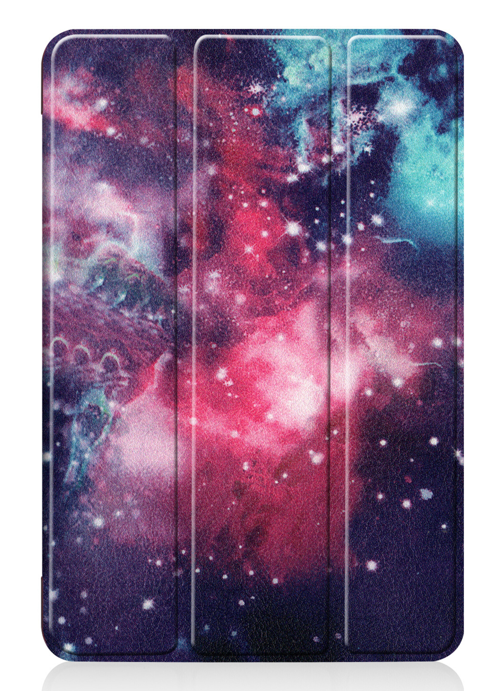 LUQ Hoes Geschikt voor iPad Mini 6 Hoes Luxe Hoesje Book Case - Hoesje Geschikt voor iPad Mini 6 Hoes Cover - Galaxy