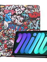 LUQ LUQ iPad Mini 6 Hoesje - Graffity