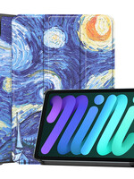LUQ LUQ iPad Mini 6 Hoesje - Sterrenhemel