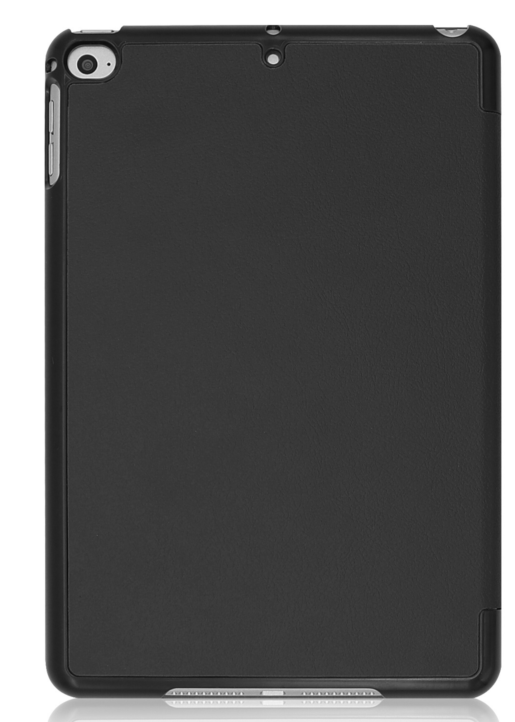 Hoes Geschikt voor iPad Mini 6 Hoes Luxe Hoesje Book Case - Hoesje Geschikt voor iPad Mini 6 Hoes Cover - Zwart