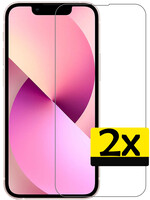 LUQ LUQ iPhone 13 Pro Max Screenprotector Glas Met Dichte Notch - 2 PACK