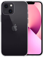 LUQ LUQ iPhone 13 Hoesje Siliconen - Transparant