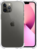 LUQ LUQ iPhone 13 Pro Hoesje Shockproof - Transparant