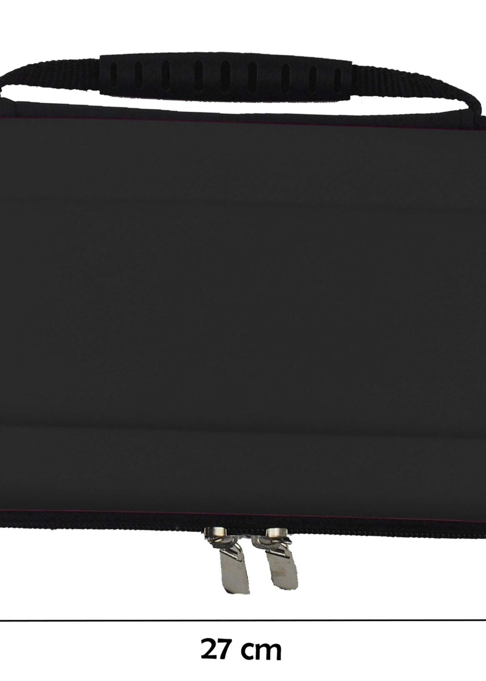 LUQ Hoes Geschikt voor Nintendo Switch OLED Case Hoesje - Bescherm Hoes Geschikt voor Nintendo Switch OLED Hoes Hard Cover - Zwart