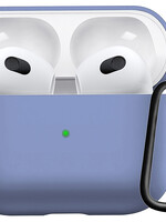 LUQ LUQ Siliconen Hoesje Voor Apple AirPods 3 - Babyblauw