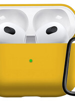 LUQ LUQ Siliconen Hoesje Voor Apple AirPods 3 - Geel
