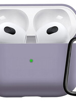 LUQ LUQ Siliconen Hoesje Voor Apple AirPods 3 - Grijs