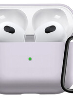 LUQ LUQ Siliconen Hoesje Voor Apple AirPods 3 - Transparant
