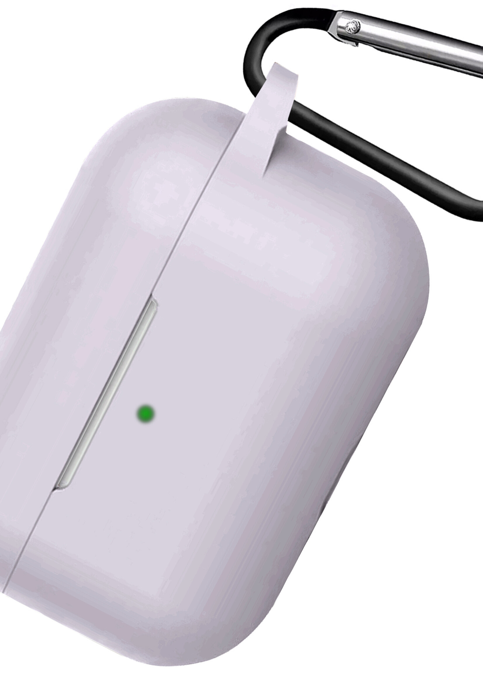 LUQ Hoesje Geschikt voor AirPods 3 Hoesje Siliconen Case - Hoes Geschikt voor Apple AirPods 3 Case Hoesje - Transparant