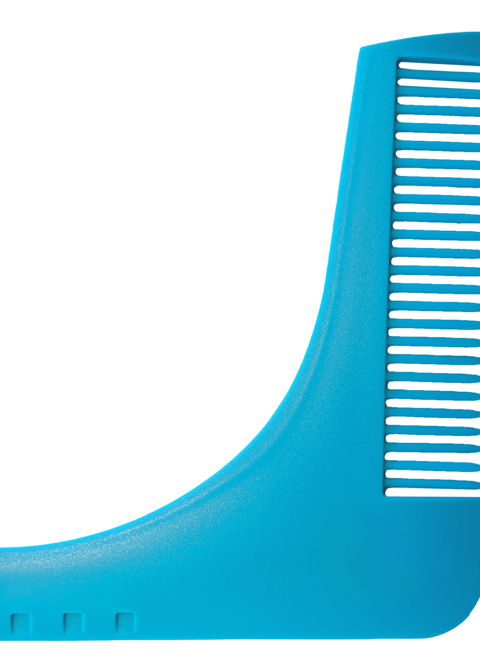 LUQ Baardkam Baard Trimmer Baard Kam Beard Shaper Baard Verzorging - Blauw