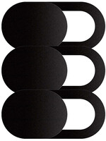 LUQ LUQ Webcamcovers - Zwart - 3 PACK