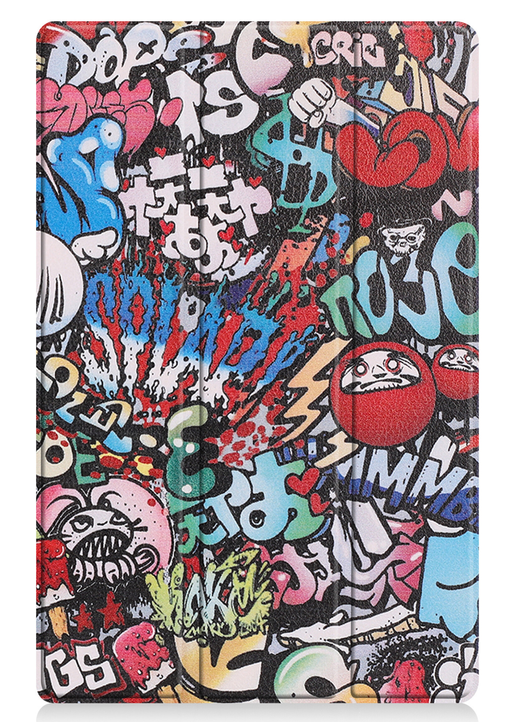 LUQ Hoes Geschikt voor Lenovo Tab P11 Hoes Luxe Hoesje Book Case - Hoesje Geschikt voor Lenovo Tab P11 Hoes Cover - Graffity