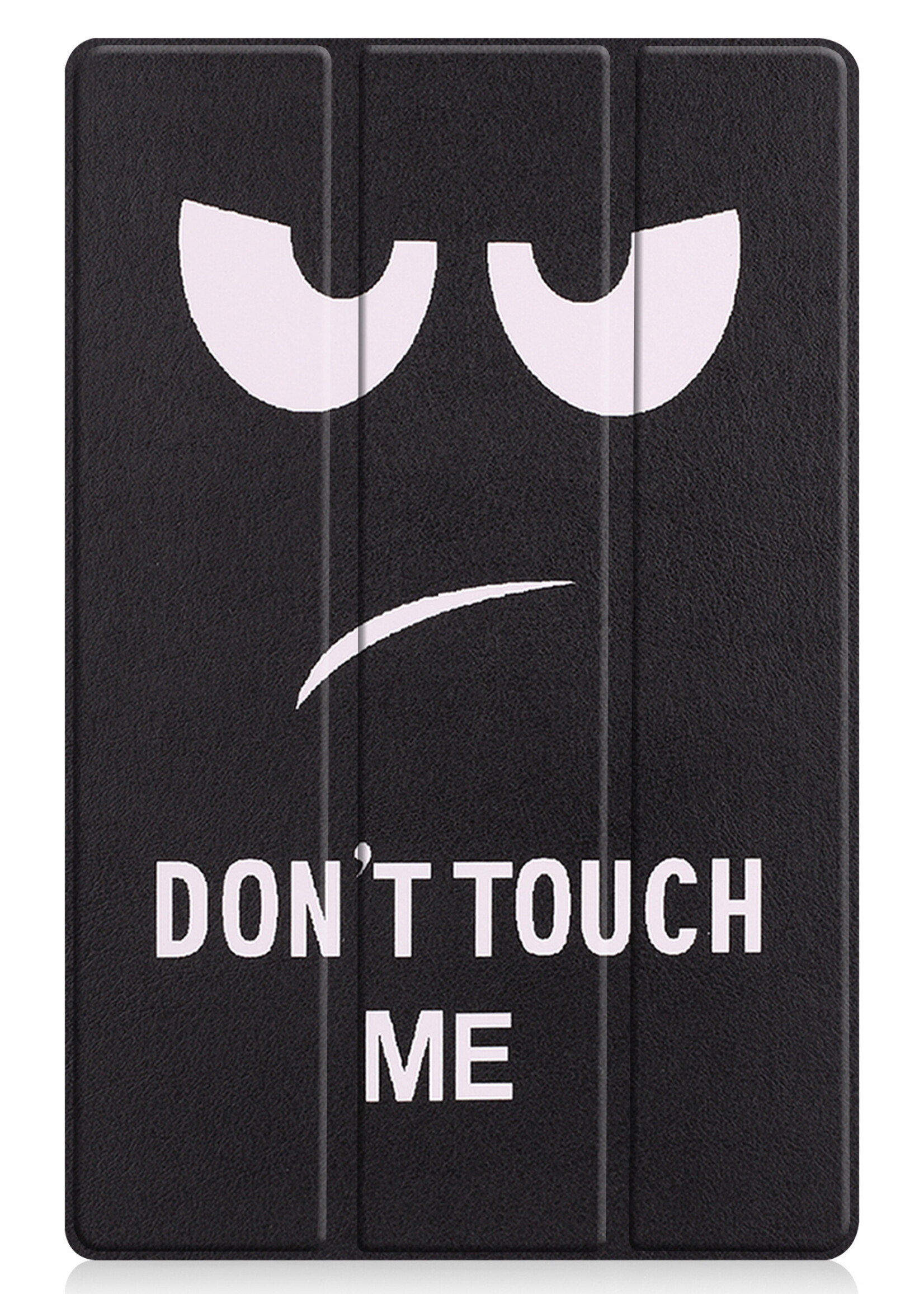 LUQ Hoes Geschikt voor Lenovo Tab P11 Hoes Luxe Hoesje Book Case - Hoesje Geschikt voor Lenovo Tab P11 Hoes Cover - Don't Touch Me