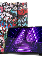 LUQ LUQ Lenovo Tab M10 FHD Plus Hoes - Graffity