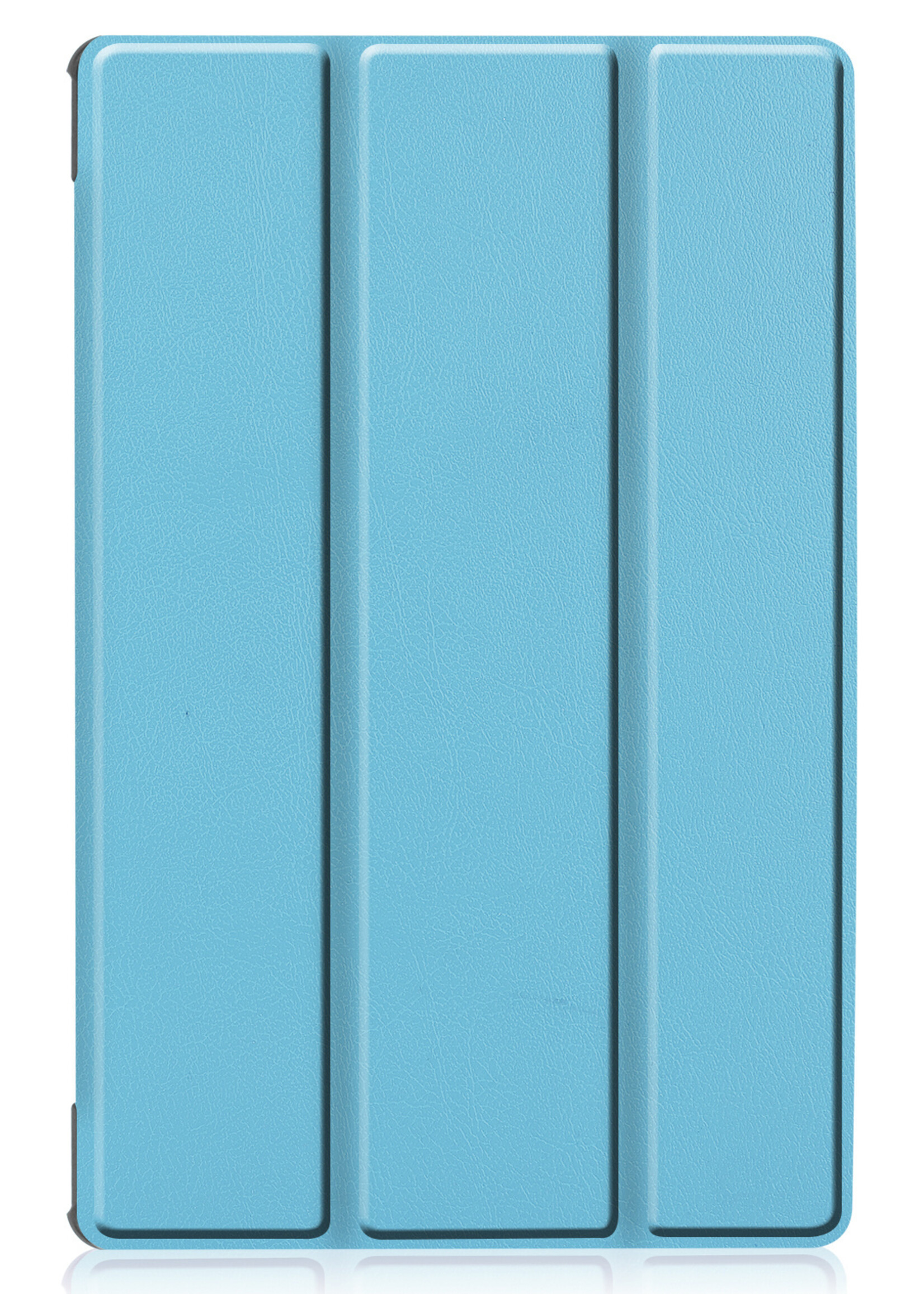 LUQ Hoes Geschikt voor Lenovo Tab M10 FHD Plus 2nd Gen Hoes Luxe Hoesje Book Case - Hoesje Geschikt voor Lenovo Tab M10 FHD Plus (2e Gen) Hoes Cover - Lichtblauw