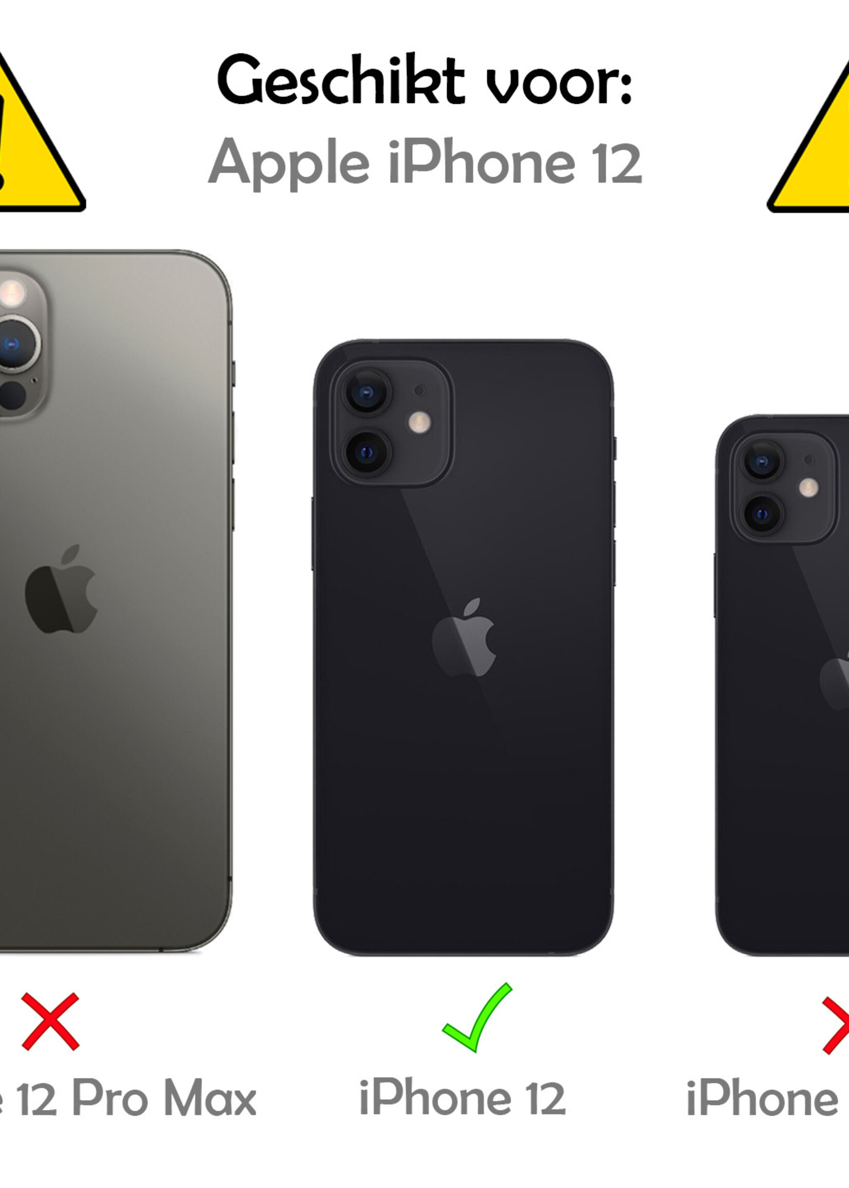 LUQ Screenprotector Geschikt voor iPhone 12 Camera Screenprotector Tempered Glass - Screenprotector Geschikt voor iPhone 12 Screenprotector Camera Screenprotector - 2 Stuks