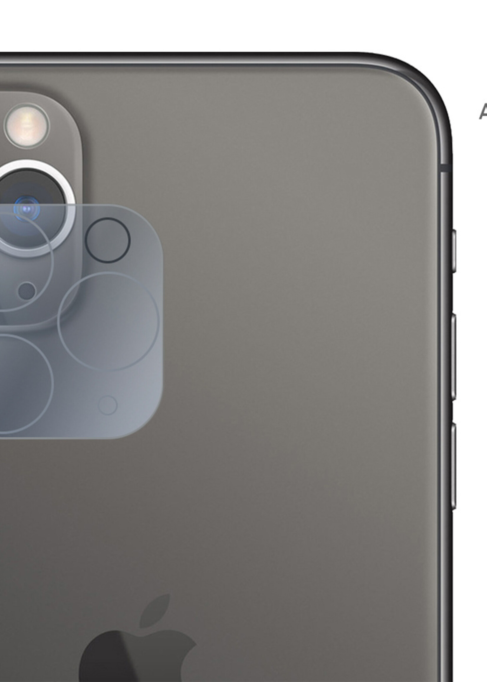 LUQ Screenprotector Geschikt voor iPhone 12 Pro Camera Screenprotector Tempered Glass - Screenprotector Geschikt voor iPhone 12 Pro Screenprotector Camera Screenprotector - 3 Stuks