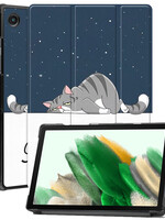 LUQ LUQ Samsung Galaxy Tab A8 2022 Hoes - Kat