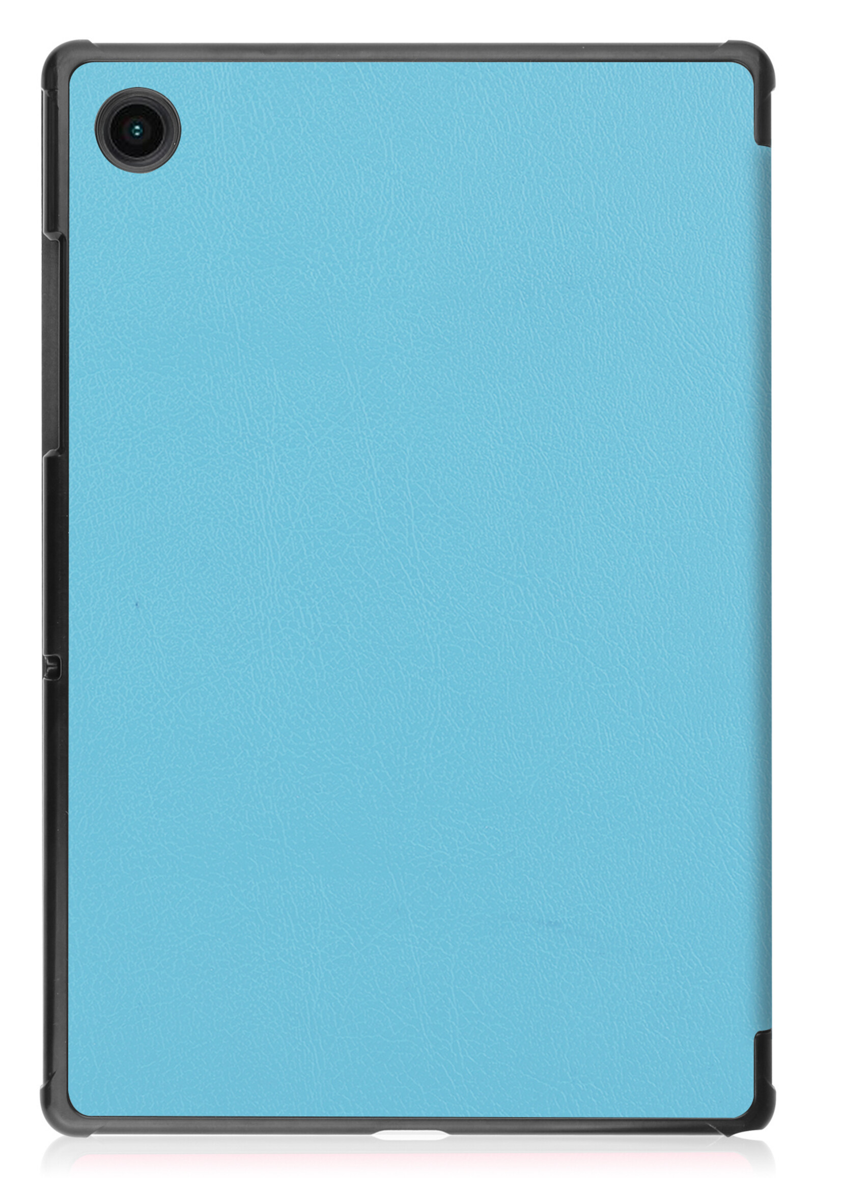LUQ Hoes Geschikt voor Samsung Galaxy Tab A8 Hoes Luxe Hoesje Book Case - Hoesje Geschikt voor Samsung Tab A8 Hoes Cover - Lichtblauw