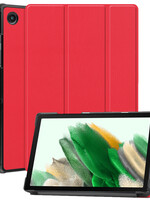 LUQ LUQ Samsung Galaxy Tab A8 2022 Hoes - Rood