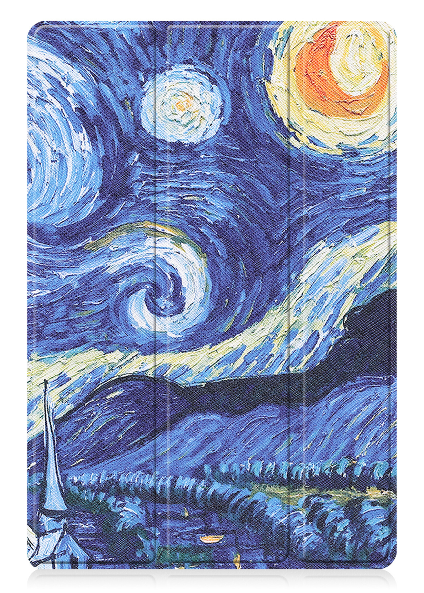 LUQ Hoes Geschikt voor Samsung Galaxy Tab A8 Hoes Luxe Hoesje Book Case - Hoesje Geschikt voor Samsung Tab A8 Hoes Cover - Sterrenhemel