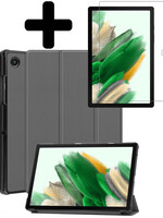 LUQ LUQ Samsung Galaxy Tab A8 2022 Hoes Met Screenprotector - Grijs