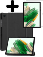 LUQ LUQ Samsung Galaxy Tab A8 2022 Hoes Met Screenprotector - Zwart