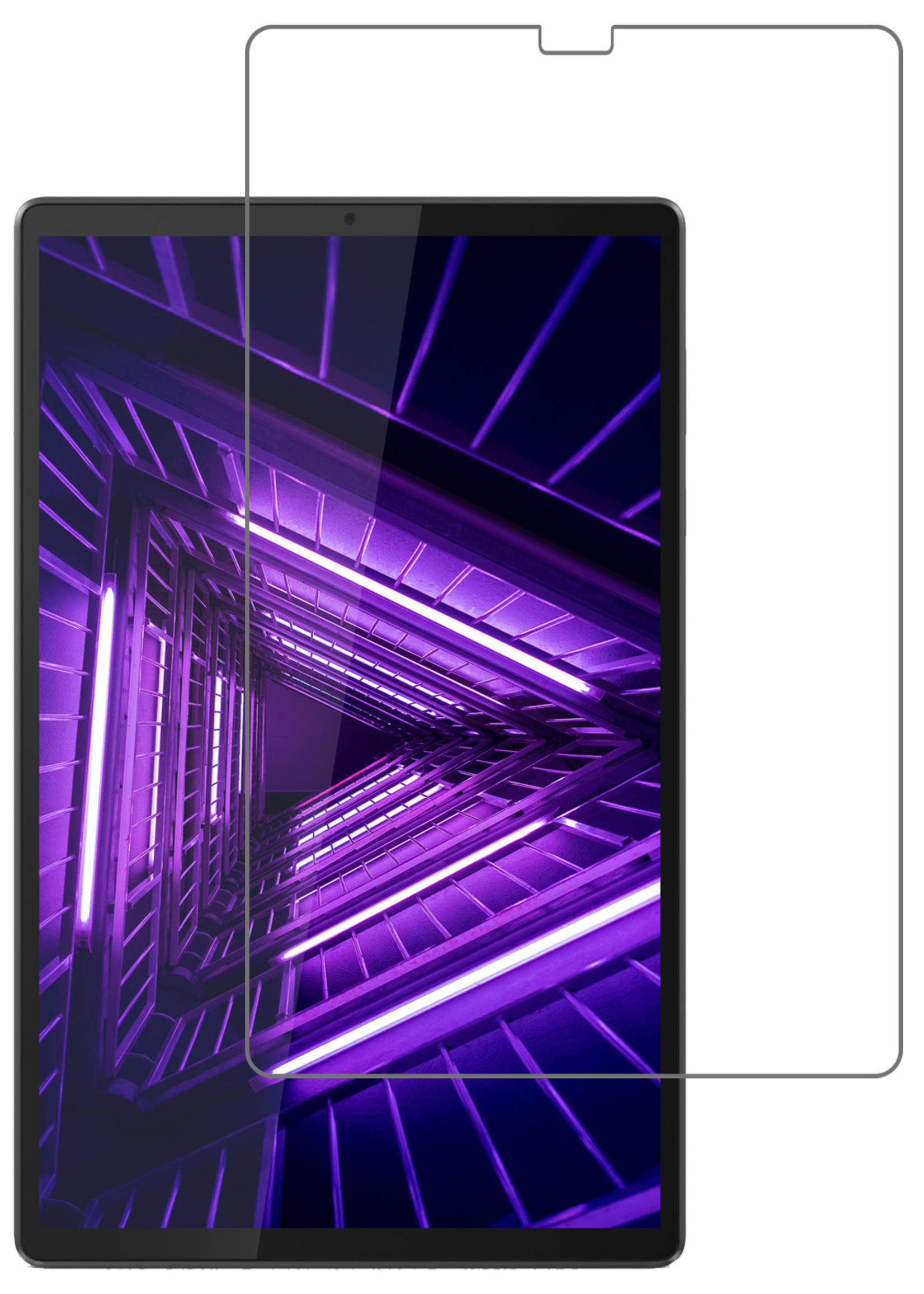 LUQ Screenprotector Geschikt voor Lenovo Tab M10 FHD Plus 2nd Gen Screenprotector Bescherm Glas Tempered Glass Screen Protector - Screen Protector Geschikt voor Lenovo Tab M10 FHD Plus 2nd Gen Screenprotector