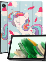 LUQ LUQ Samsung Galaxy Tab A8 2022 Hoes - Eenhoorn