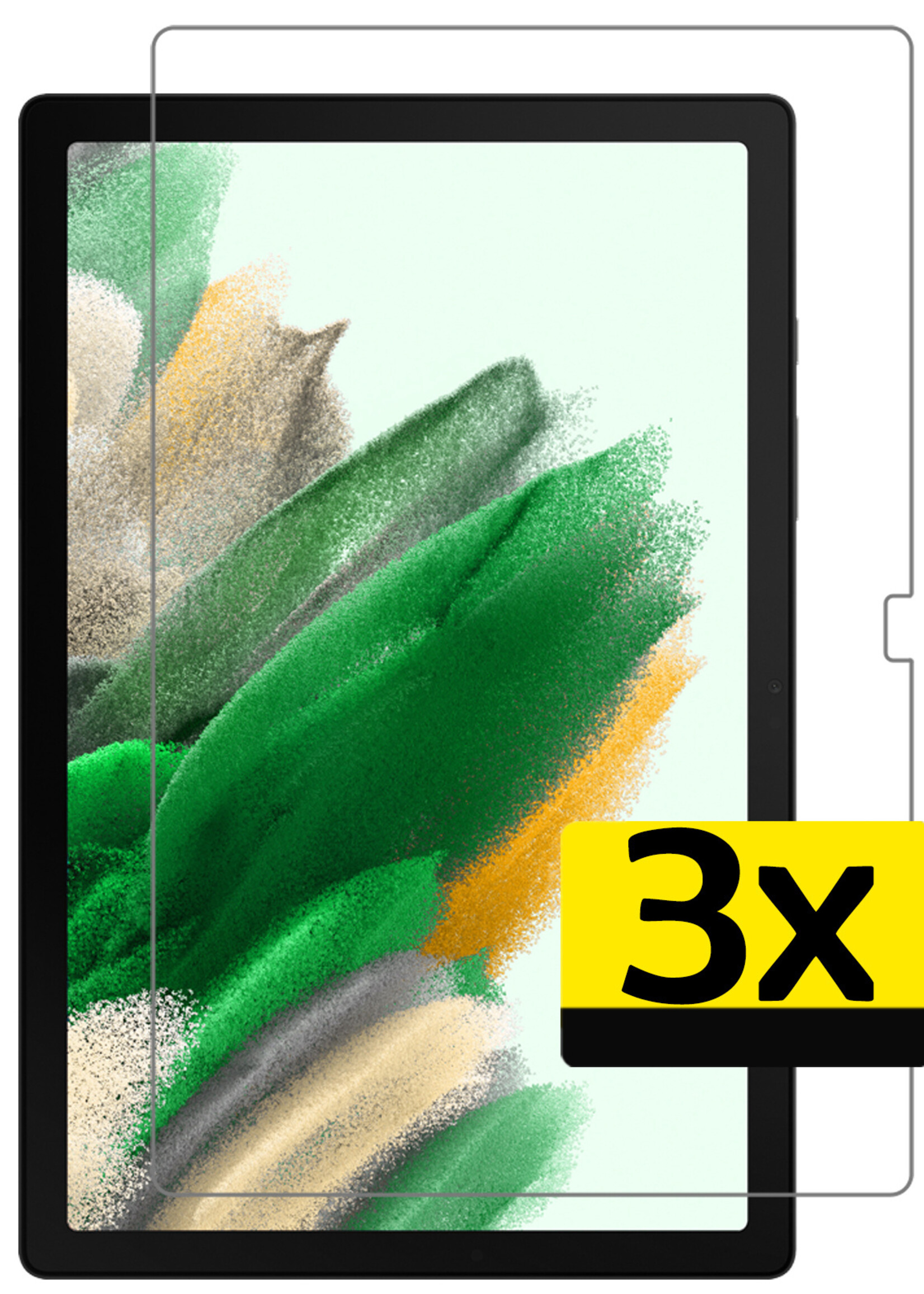 LUQ Screenprotector Geschikt voor Samsung Galaxy Tab A8 Screenprotector Bescherm Glas Tempered Glass Screen Protector - Screen Protector Geschikt voor Samsung Galaxy Tab A8 Screenprotector - 3 Stuks
