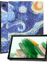 LUQ LUQ Samsung Galaxy Tab A8 2022 Hoes - Sterrenhemel