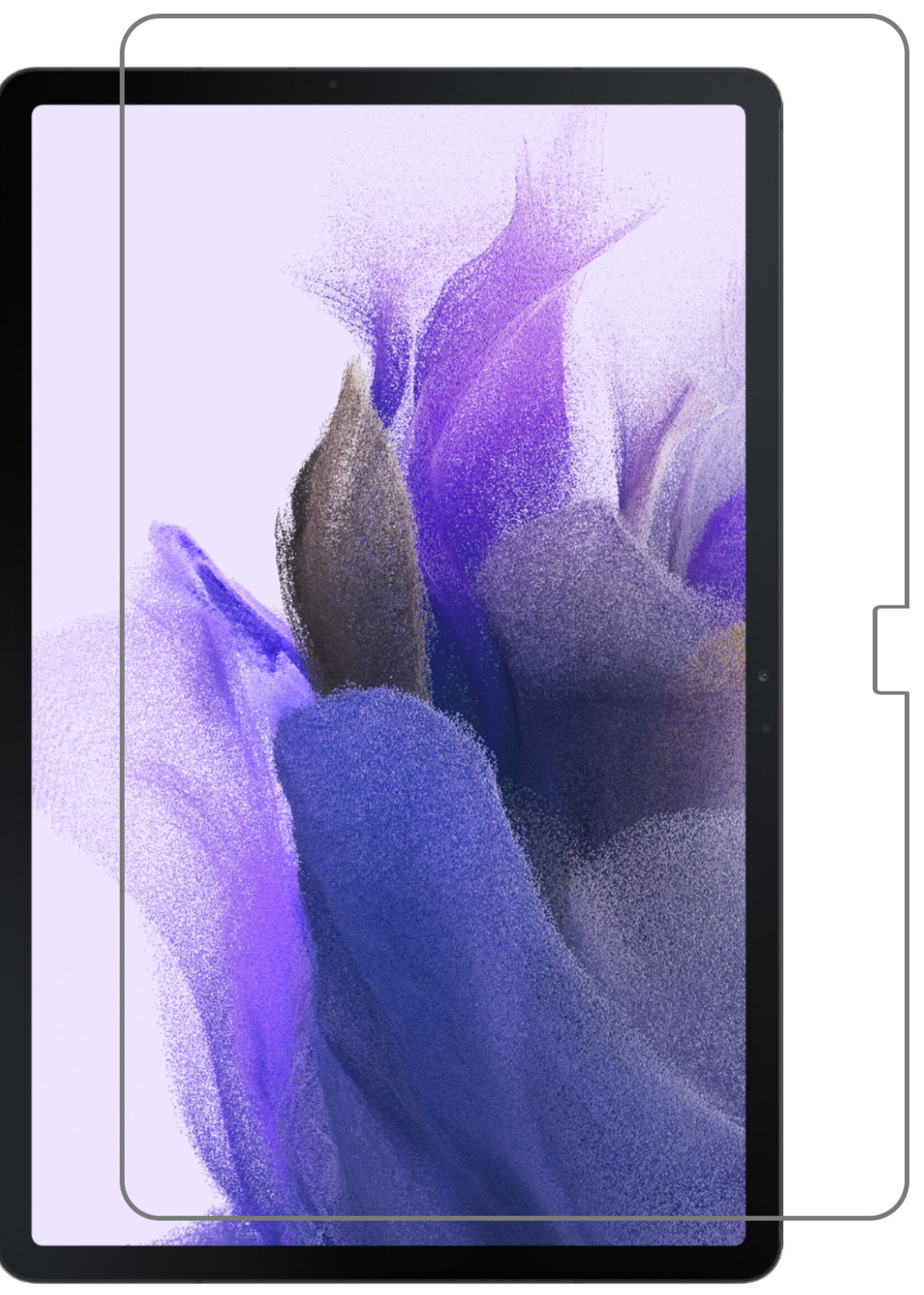 LUQ Screenprotector Geschikt voor Samsung Galaxy Tab S7 Plus Screenprotector Bescherm Glas Tempered Glass Screen Protector - Screen Protector Geschikt voor Samsung Galaxy Tab S7 Plus Screenprotector