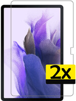 LUQ LUQ Samsung Galaxy Tab S7 Plus screenprotector - 2 PACK