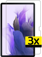 LUQ LUQ Samsung Galaxy Tab S7 Plus screenprotector - 2 PACK