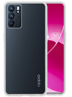 LUQ LUQ OPPO Reno 6 Hoesje Siliconen Transparant