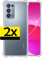 LUQ LUQ OPPO Reno 6 Pro Hoesje Shockproof - 2 PACK
