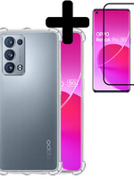 LUQ LUQ OPPO Reno 6 Pro Hoesje Shockproof Met Screenprotector