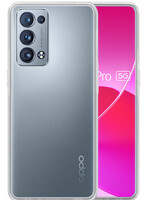LUQ LUQ OPPO Reno 6 Pro Hoesje Siliconen Transparant