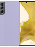 LUQ LUQ Samsung Galaxy S22 Hoesje Siliconen - Lila