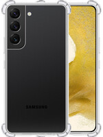 LUQ LUQ Samsung Galaxy S22 Hoesje Shockproof - Transparant