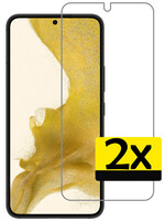 LUQ LUQ Samsung Galaxy S22 Plus Screenprotector Glas - 2 PACK