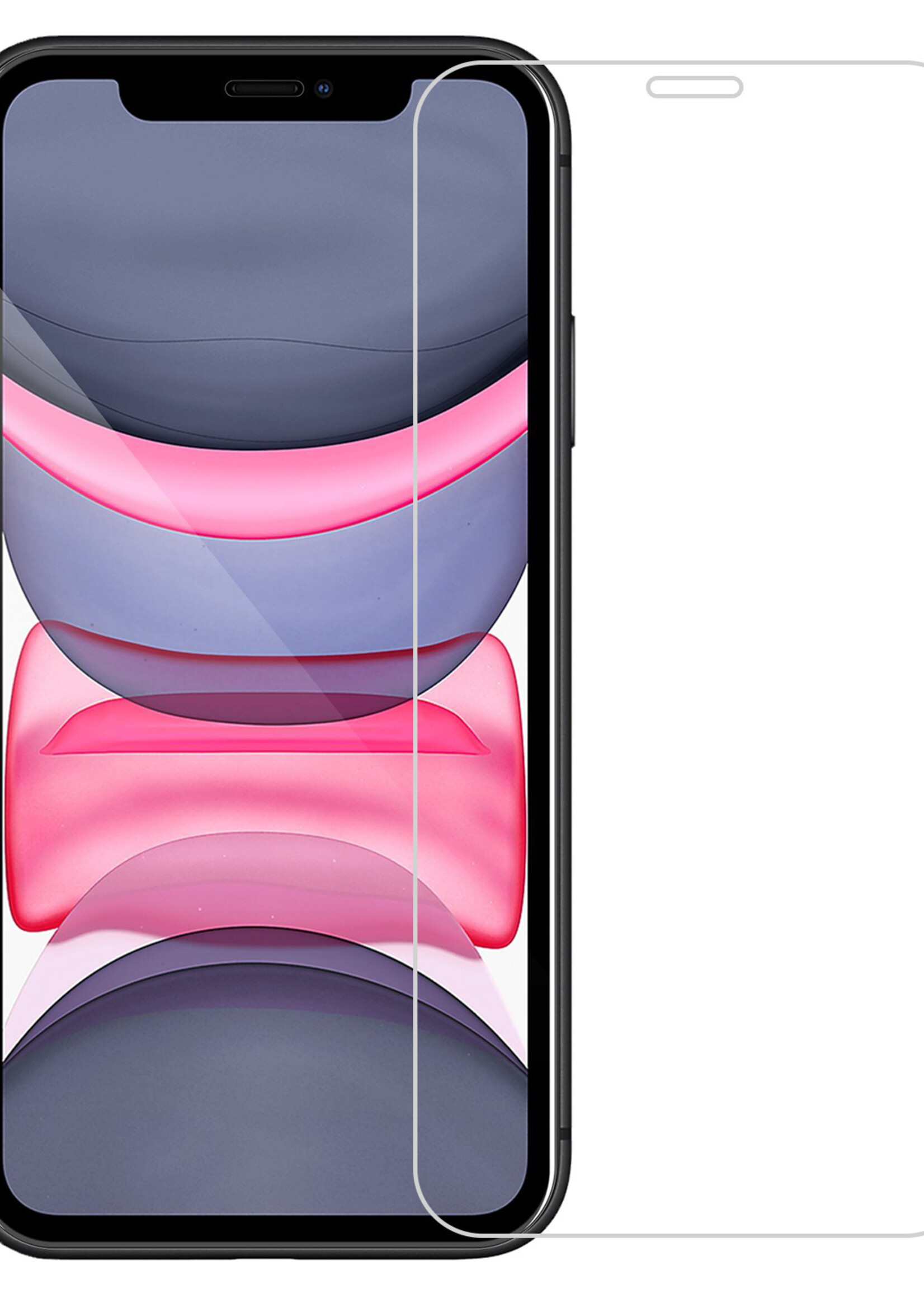 LUQ Screenprotector Geschikt voor iPhone X Screenprotector Volledig - Screenprotector Geschikt voor iPhone X Screenprotector Bescherm Glas