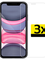 LUQ iPhone X/Xs Screenprotector Met Dichte Notch - 3 PACK