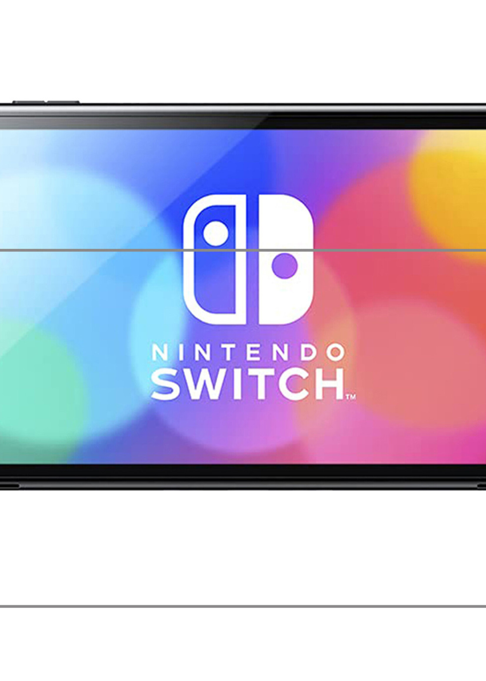 LUQ Screenprotector Geschikt voor Nintendo Switch Screenprotector Gehard Glas Beschermglas