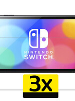 LUQ Nintendo Switch Screenprotector - 3 PACK