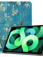 LUQ LUQ iPad Air 5 Hoesje - Bloemen