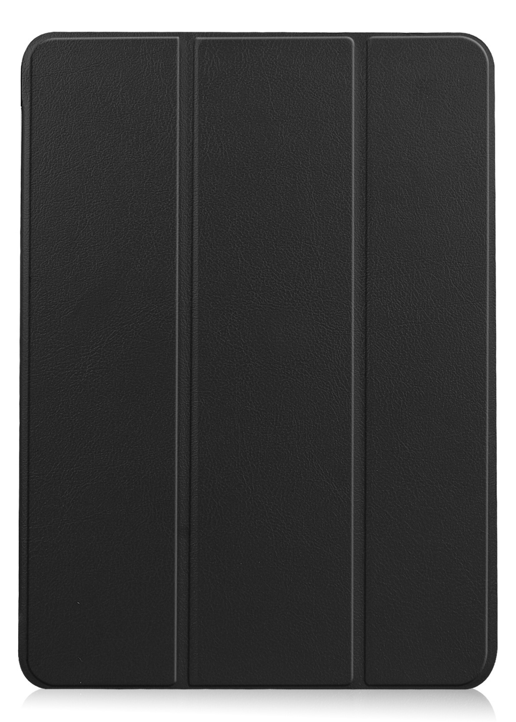 LUQ Hoes Geschikt voor iPad Air 2022 Hoes Luxe Hoesje Case Met Uitsparing Geschikt voor Apple Pencil - Hoesje Geschikt voor iPad Air 5 2022 Hoes Cover - Zwart