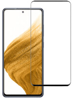 LUQ LUQ Samsung Galaxy A53 Screenprotector Glas Full Cover
