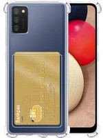 LUQ LUQ Samsung Galaxy A03s Hoesje Pashouder